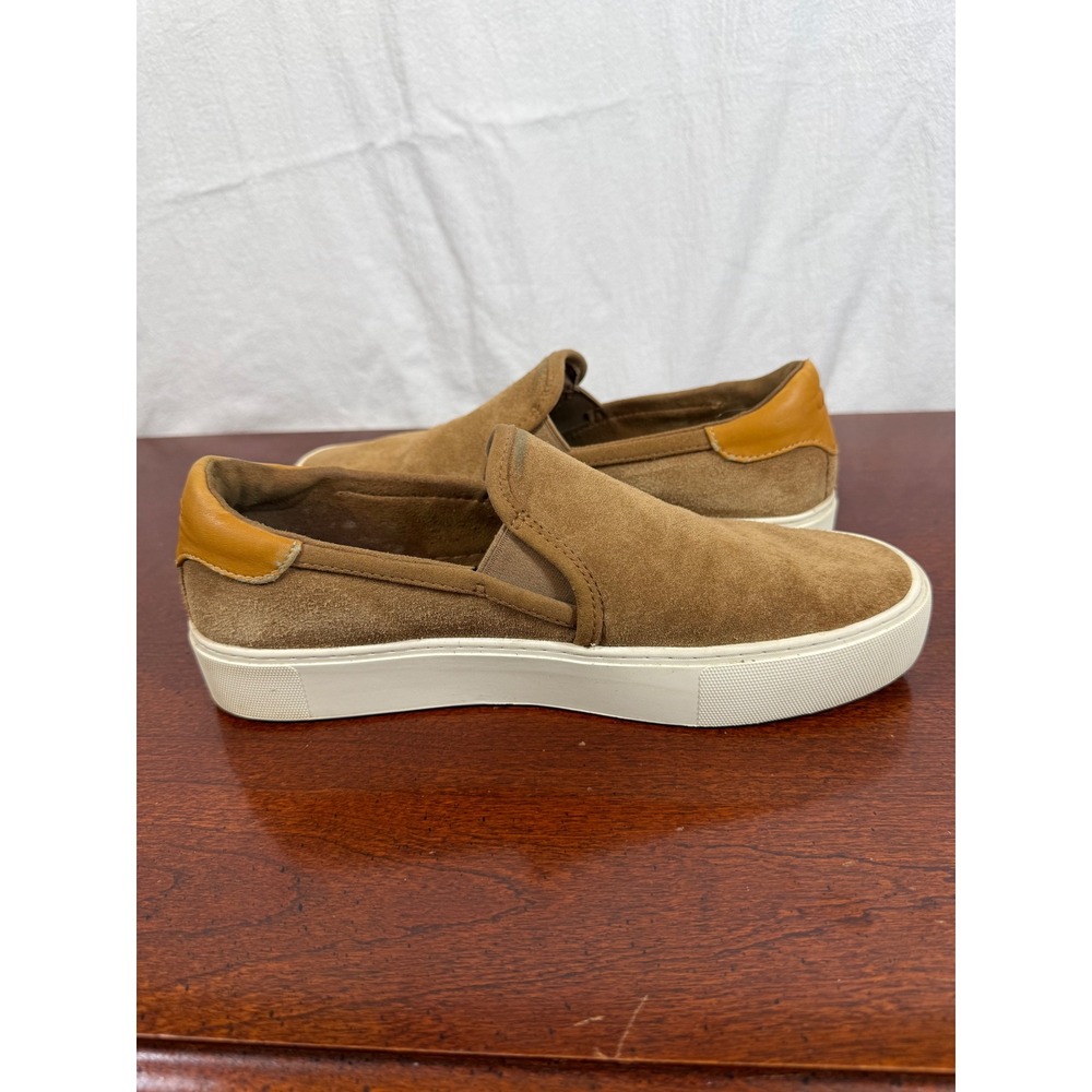UGG Cahlvan Slip On Sneakers Womens 9.5 Chestnut Suede Leather 1121613 - Picture 6 of 11